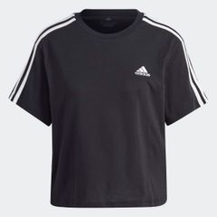 Áo crop top adidas Single Jersey Essentials 3 sọc Nữ - HR4913