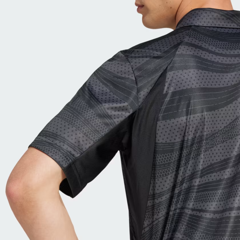 Áo Polo tennis/pickleball adidas Graphic Tennis Climacool Club Nam - J
