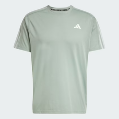 Áo T-shirt chạy bộ adidas Own the Run 3 sọc Nam - JD2314