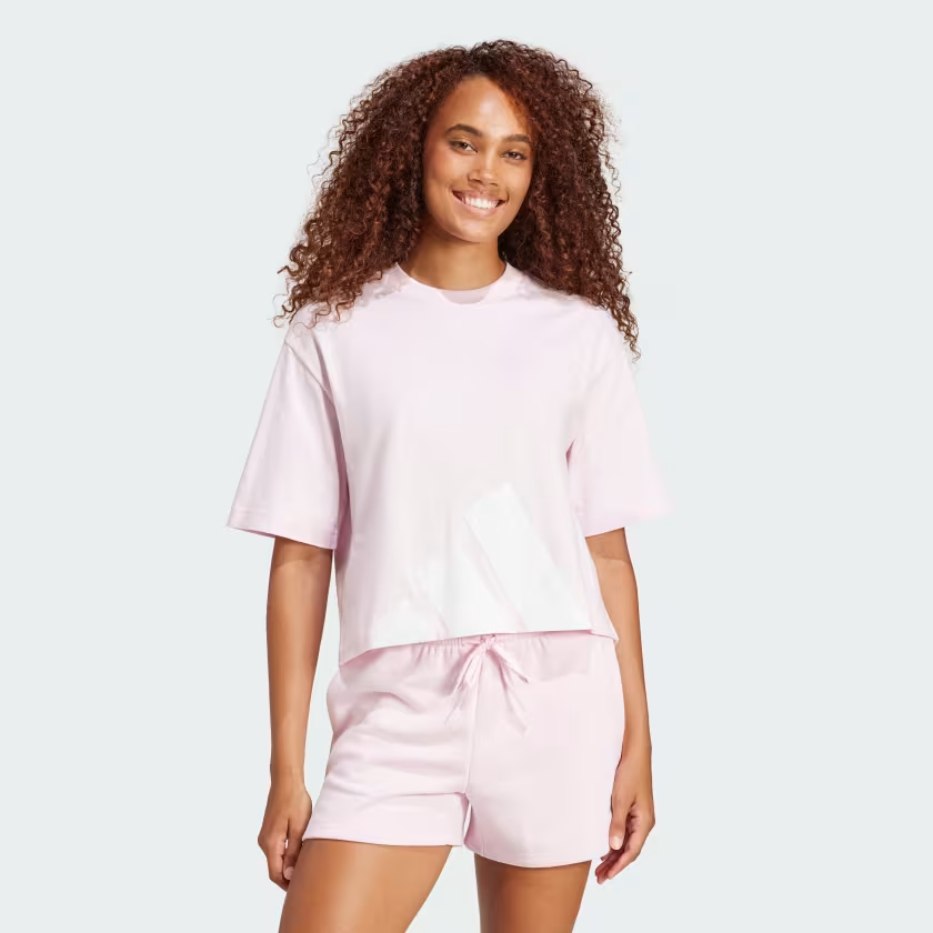 Áo T-shirt adidas Boyfriend Essentials Big Logo Nữ - JG8739