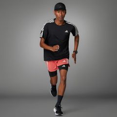 Áo T-shirt chạy bộ adidas Own the Run 3 sọc Nam - IQ3834