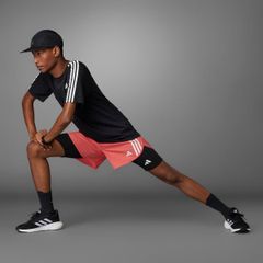 Áo T-shirt chạy bộ adidas Own the Run 3 sọc Nam - IQ3834