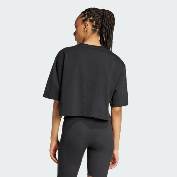 Áo T-shirt lửng adidas Essentials Nữ - IW5706