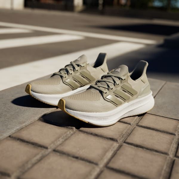 Foot Adidas Pure Boost Ash Pearl Shoes Ash Pearl Ultra Boost