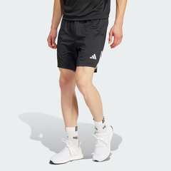 Quần short adidas Sereno AEROREADY 3 sọc Nam - IR9736