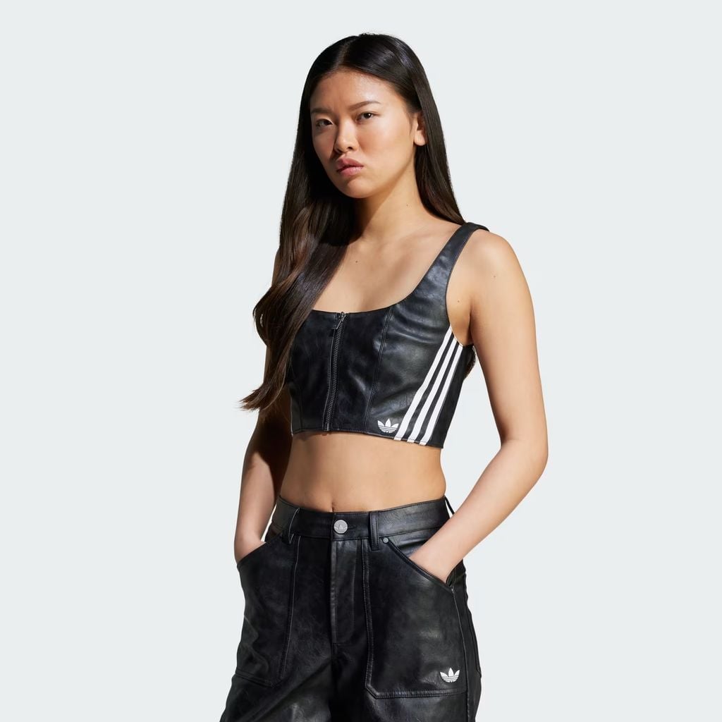 Áo hai dây adidas Adilenium Season 3 Vintage giả da Nữ - JY6309