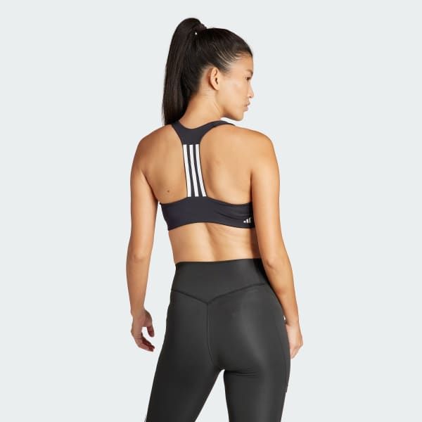 Áo bra adidas Powerimpact Training Medium-Support 3 sọc Nữ - IQ3369
