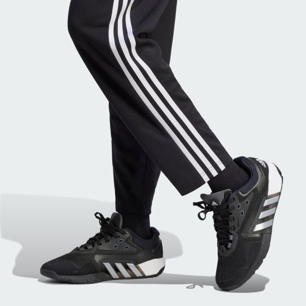 Quần dài tập luyện adidas Train Essential AEROREADY 3 sọc Nữ - HZ5646