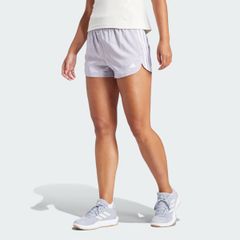 Quần short tập luyện adidas Pacer cạp cao Nữ - IX1064