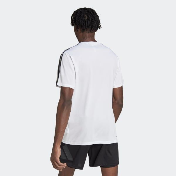 Áo T-shirt tập luyện adidas Train Essentials 3 sọc Nam - IB8151