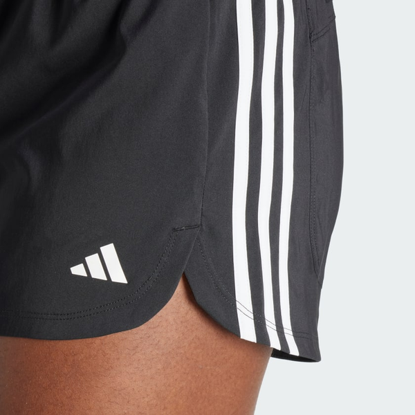 Quần short tập luyện adidas Pacer cạp cao Nữ - IT7760