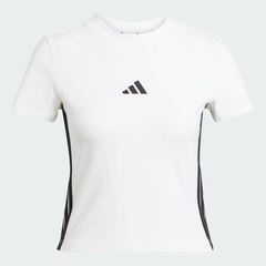 Áo Baby Tee adidas Essentials 3 sọc Nữ - JE1239
