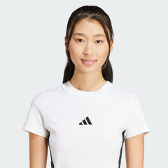 Áo Baby Tee adidas Essentials 3 sọc Nữ - JE1239