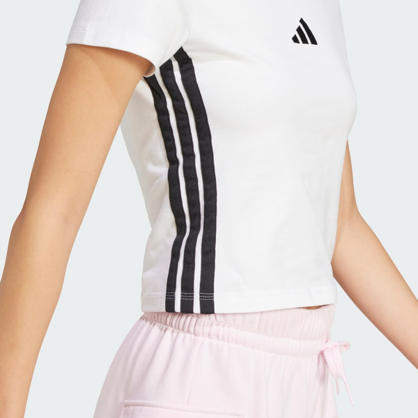 Áo Baby Tee adidas Essentials 3 sọc Nữ - JE1239