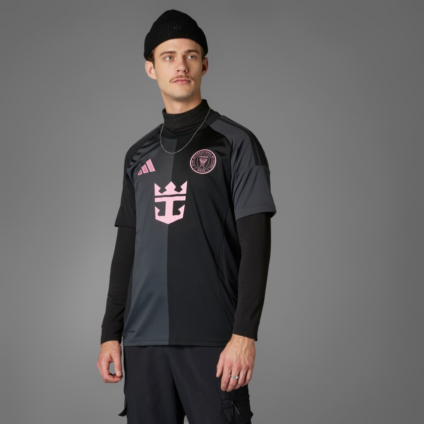 Áo jersey bóng đá adidas sân khách Inter Miami CF 25/26 Nam - JI9124