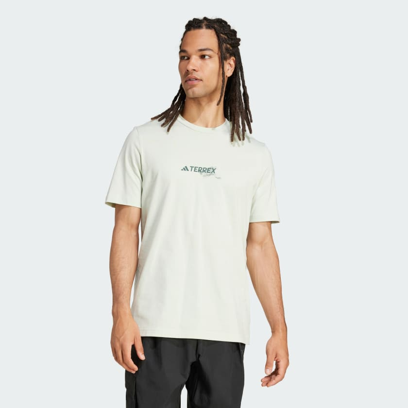 Áo T-shirt adidas Graphic Terrex Nam - JI9170
