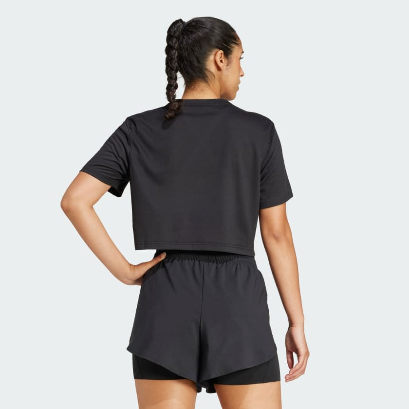 Áo T-shirt tập luyện adidas Train Essentials Boxy Nữ - JC9555