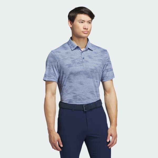 Áo Polo golf adidas Ultimate365 kẻ sọc Nam - IW1410