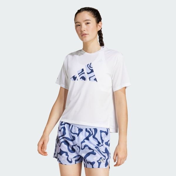 Áo T-shirt chạy bộ adidas Brand Love Run It Nữ - JD2349