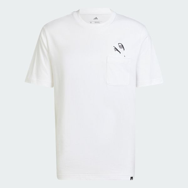 Áo T-shirt adidas Lounge Slides có túi Nam - JC5282