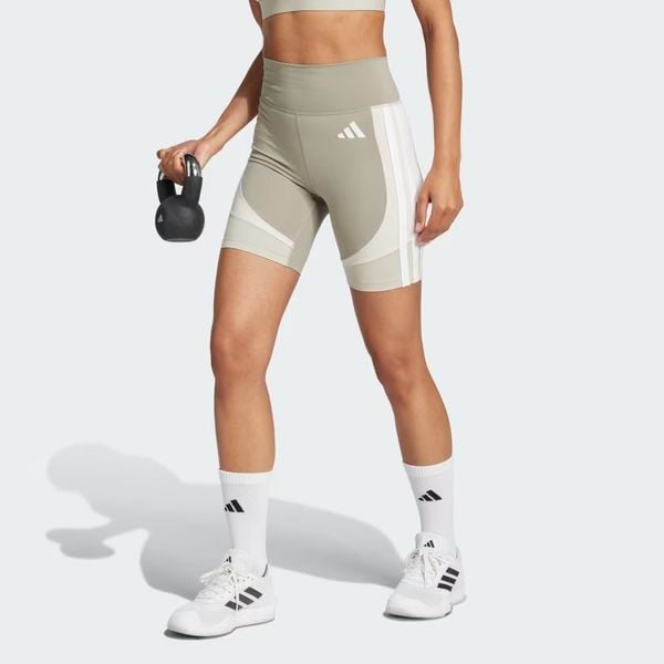 Quần short legging tập luyện adidas Optime Essentials 7 in Nữ - JD2465