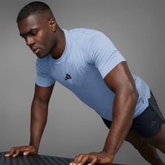 Áo T-shirt tập luyện adidas Power 3 sọc Nam - JI8216