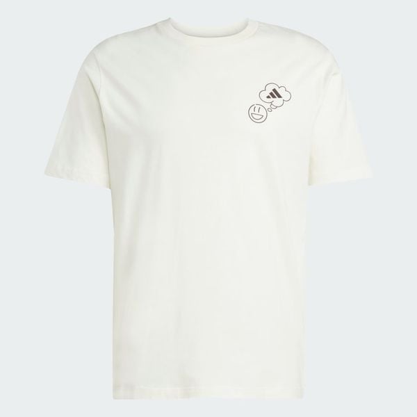 Áo T-shirt adidas Graphic Lounge Verbiage Circle Nam - JJ3988