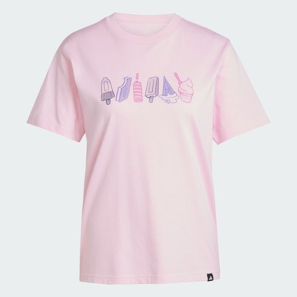 Áo T-shirt adidas Lounge Food Nữ - JN8272