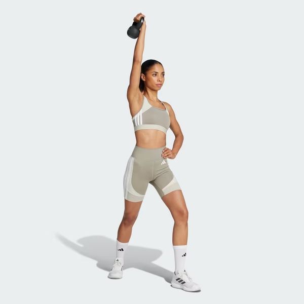 Quần short legging tập luyện adidas Optime Essentials 7 in Nữ - JD2465