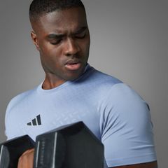 Áo T-shirt tập luyện adidas Power 3 sọc Nam - JI8216