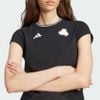 Áo Baby Tee adidas Tiro 3 sọc Nữ - JG4107