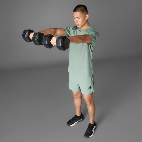 Áo T-shirt tập luyện adidas Power 3 sọc Nam - JI8214