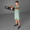 Áo T-shirt tập luyện adidas Power 3 sọc Nam - JI8214