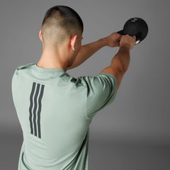 Áo T-shirt tập luyện adidas Power 3 sọc Nam - JI8214