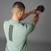 Áo T-shirt tập luyện adidas Power 3 sọc Nam - JI8214