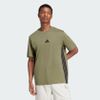 Áo T-shirt adidas Essentials 3 sọc Nam - JE6391