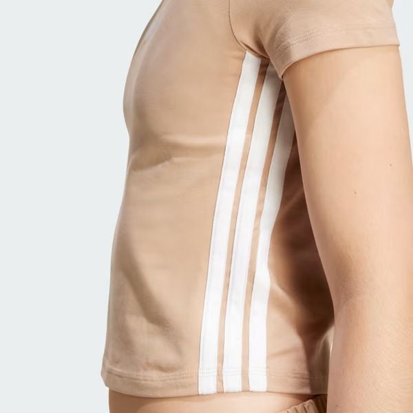 Áo Baby Tee adidas Essentials 3 sọc Nữ - JX7588