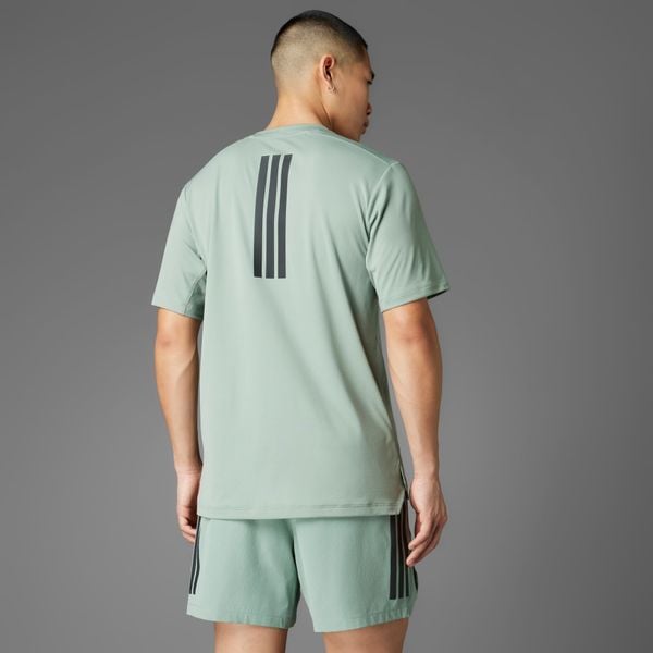 Áo T-shirt tập luyện adidas Power 3 sọc Nam - JI8214