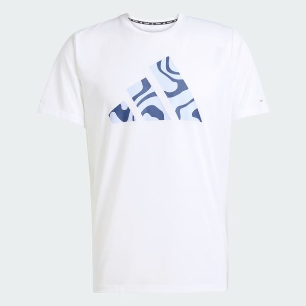 Áo T-shirt chạy bộ adidas Brand Love Run It Nam - JD2333