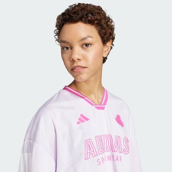 Áo jersey adidas Tiro Oversize 3 sọc Nữ - JC8209