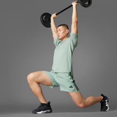 Quần short tập luyện adidas Power 3 sọc Nam - JI8209