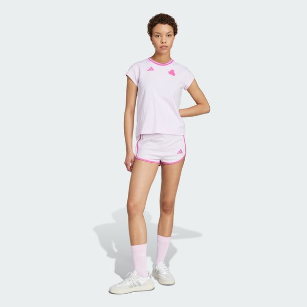 Áo Baby Tee adidas Tiro 3 sọc Nữ - JC8208