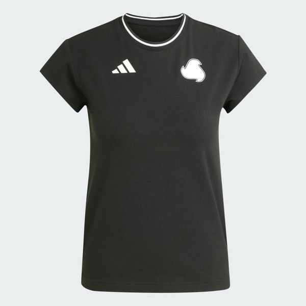 Áo Baby Tee adidas Tiro 3 sọc Nữ - JG4107