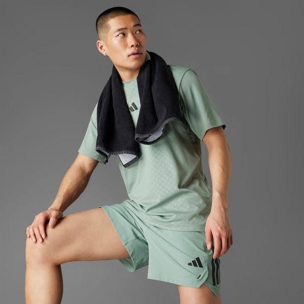 Quần short tập luyện adidas Power 3 sọc Nam - JI8209