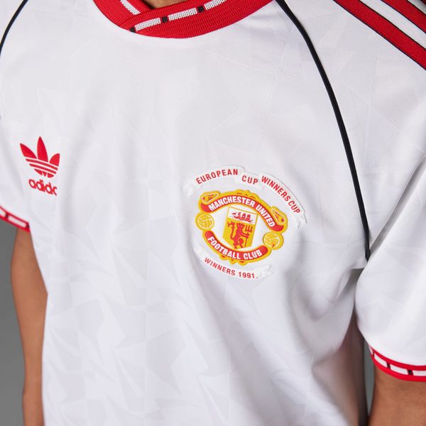 Áo jersey bóng đá adidas sân khách Manchester United '91 Nam - JF0376