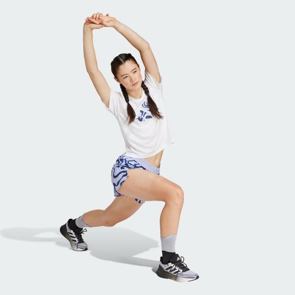 Áo T-shirt chạy bộ adidas Brand Love Run It Nữ - JD2349