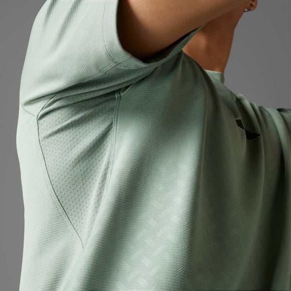 Áo T-shirt tập luyện adidas Power 3 sọc Nam - JI8214