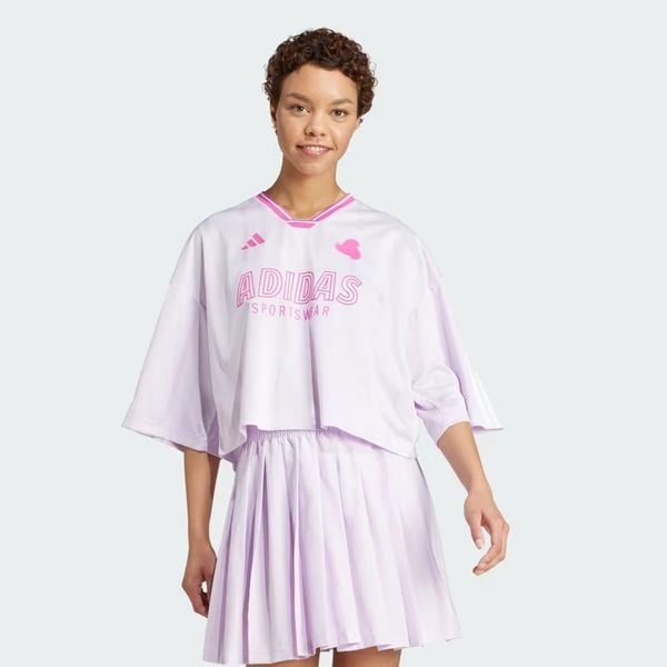 Áo jersey adidas Tiro Oversize 3 sọc Nữ - JC8209