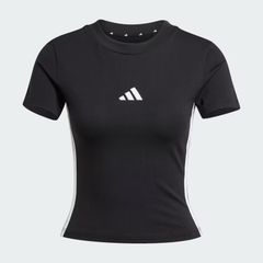 Áo Baby Tee adidas Essentials Slim 3 sọc Nữ - JC8325