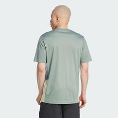 Áo T-shirt tập luyện adidas Train Essentials Seasonal Colorblock Nam - JI8398